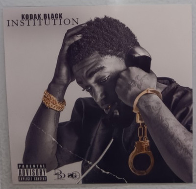 Rap/Hip-Hop CD, Kodak Black - Institution [SEALED Mixtape]