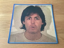 Paul McCartney McCartney II 2 Vinyl UK 1980 Parlophone 