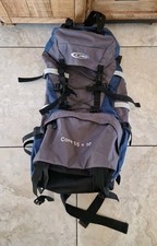 Gelert core large Backpack Navy 55+10 air cooled, Adjustable rucksack 