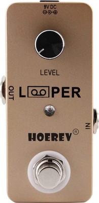 HOEREV Guitar Mini Loop Effector Looper Samplers Effects Tuner For Electric A...