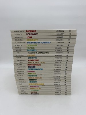 Vtg Lot of 28 The Value Tale Books Ann Donegan Spencer Johnson Homeschool Set