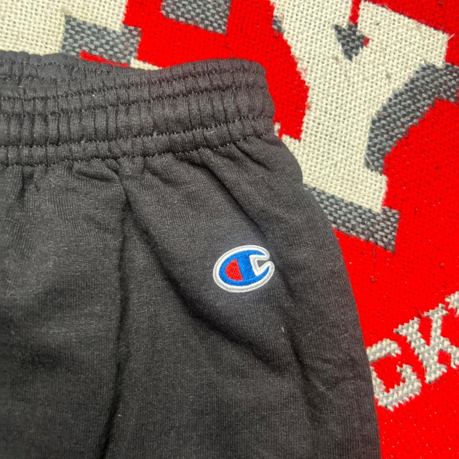 Vintage Champion “Chester Rams” Black Men’s Jogging Bottoms | S image 3