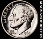 1964 Silver Roosevelt Dime - Choice Gem Proof  Lustrous  No Reserve  #K2705