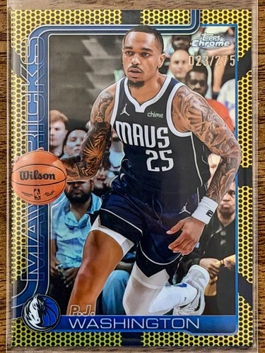 2025 Topps P.J. Washington Base (Raw)