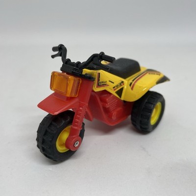 Rare Vintage Yellow 1980's ATV Toy 3 Wheeler Trike Yamaha 225 DX