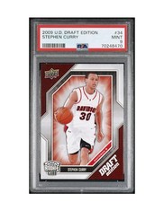 PSA 9 Stephen Curry (Rookie Card) 2009-10 Upper Deck Draft Edition - #34