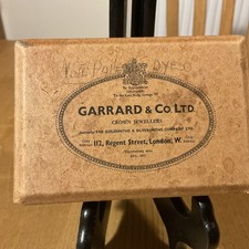 Jewellery Box Garrad & Co London Regent Street Crown Jewellers
