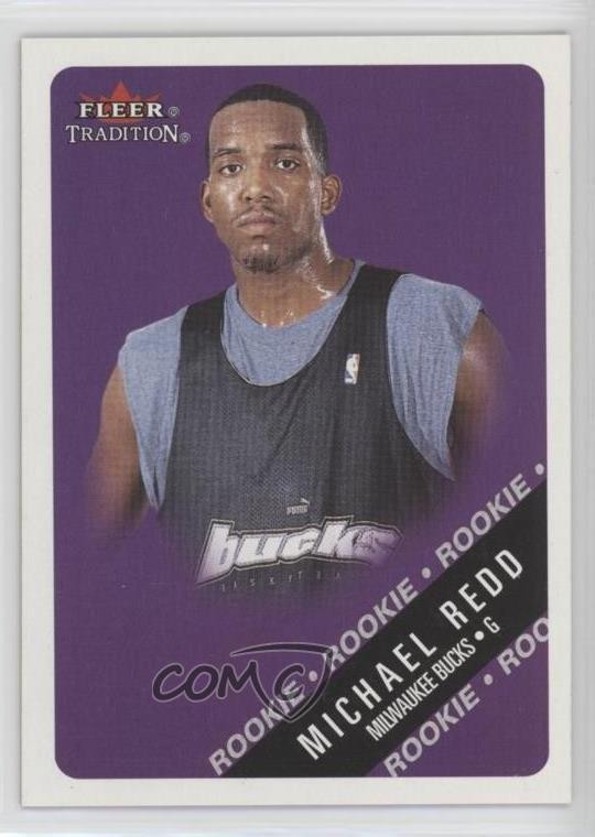 2000-01 Fleer Tradition Rookie Michael Redd #232 Rookie RC 0q0