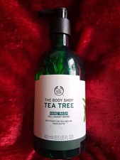 The Body Shop Large Tea Tree Hand Wash 400ml Brand New Sealed Discontinued Rare