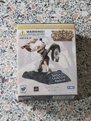 Untold Legends The Warriors Code Guardian Exclusive Figure PSP NEW SEALED