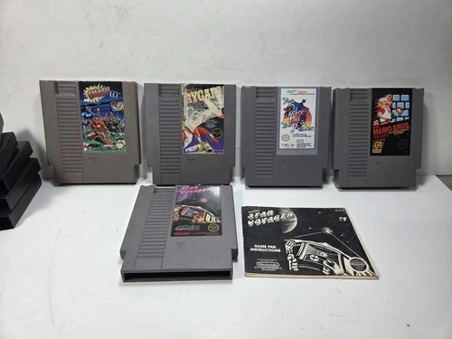 New ListingLot of 5 games   for NES   WORKING