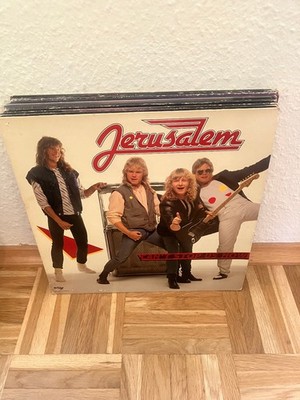 12'' LP JERUSALEM - Can't Stop Us Now 1983 Refuge / Uffe  CHRISTIAN Rock Metal