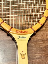 Vintage Wilson Jack Kramer Autograph Tennis Racquet