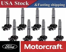 8PCS High Performance Ignition Coils For Ford F150 Mustang 5.0L V8 UF622 DG542