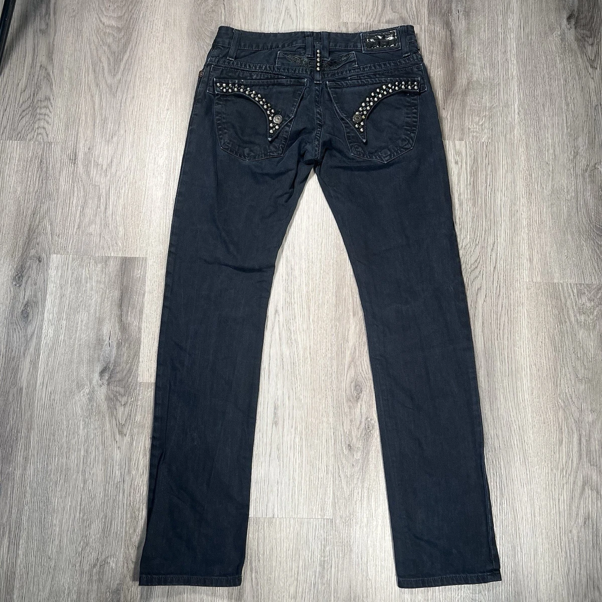 ROBIN'S JEAN ワイドフレア 米国製 フェード ダメージ　ハチノス Robin's Jean Men's Jeans for sale | eBay