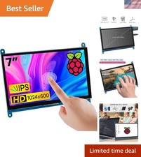 Efficient 7-Inch LCD Touch Screen Monitor - Perfect for DIY Projects and Gaming