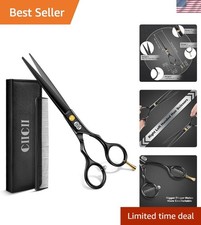 6.5 Inch Ergonomic Hair Cutting Scissors Set - Professional Shears  Accessories