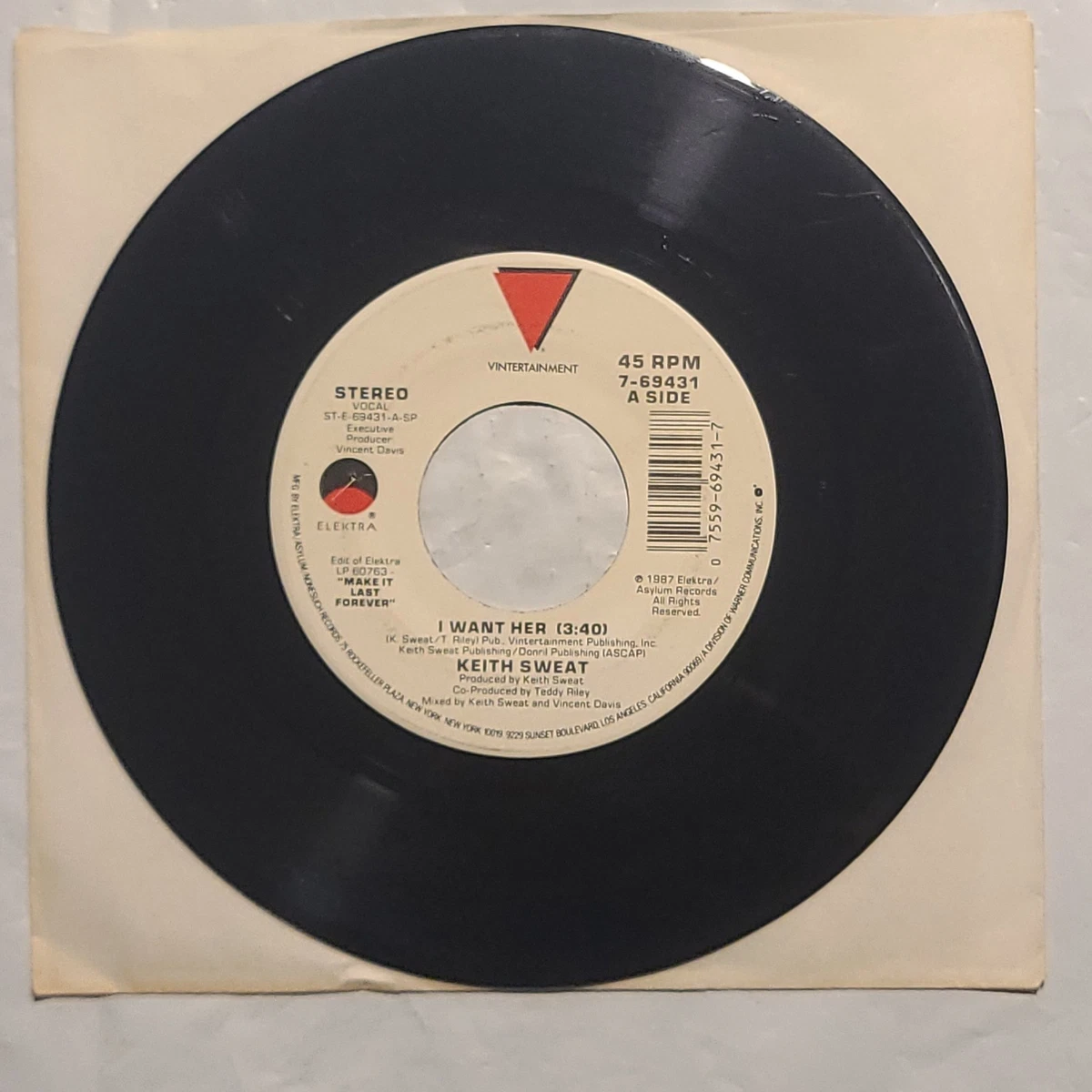 Keith Sweat Vinyl Records 7