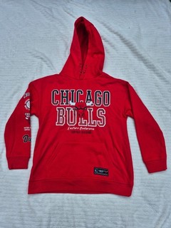 Chicago Bulls NBA Red Hoodie Age 9 10 Years Basketball