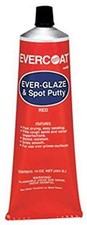 1lb Red Ever Glaze Spot Putty Fast Drying Smooth Spreading Excellent Quality