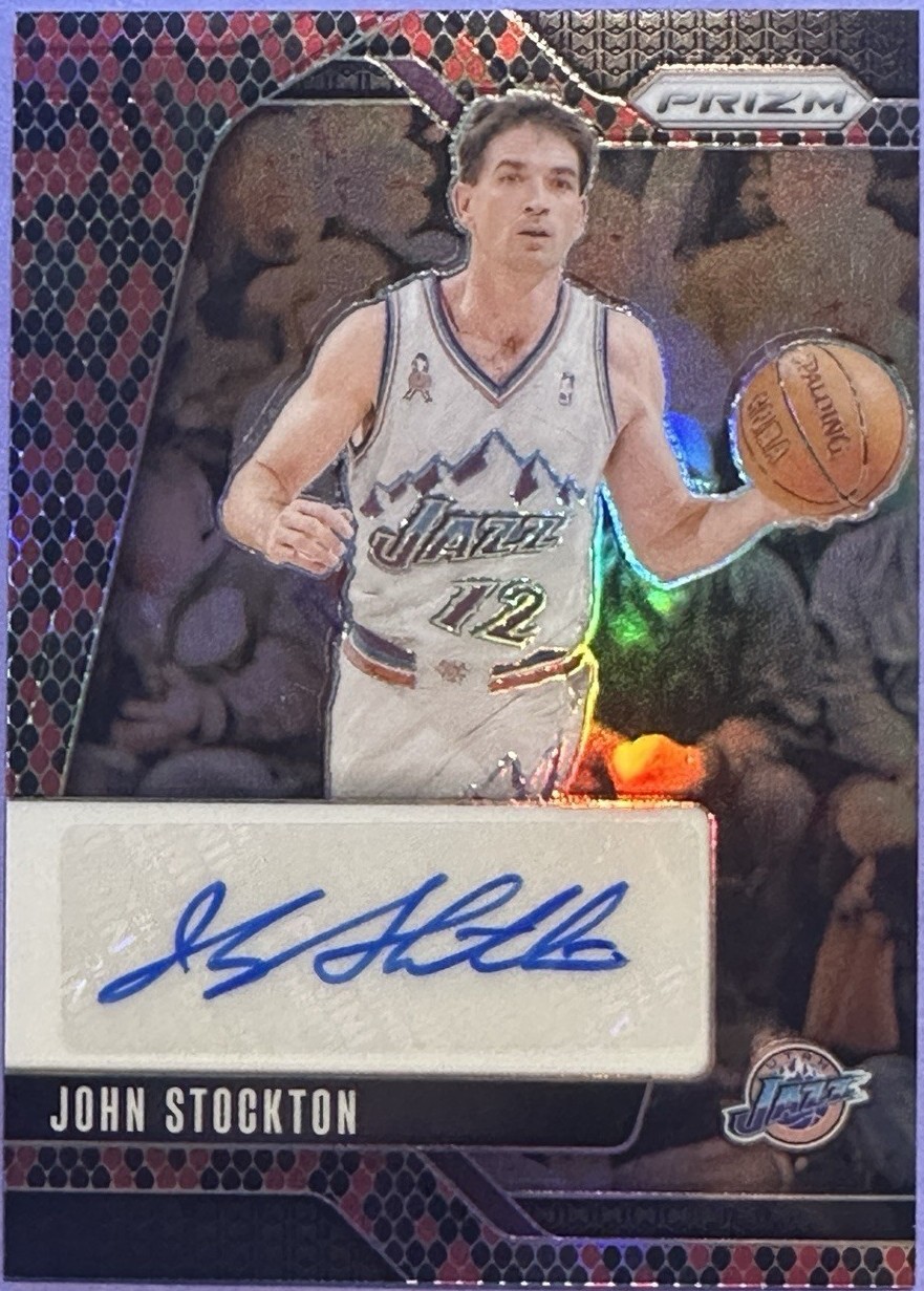 2024-25 Panini Prizm - John Stockton #SIG-JSJ for sale | eBay