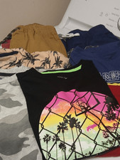 BOYS LOT, BUNDLE OF 10 PC CLOTHING ITEMS, SEE DESCRIPTION, SIZE 10-12 AND OTHERS