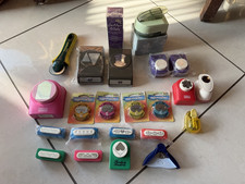 Lot of 20 Paper Punches Trimming Buddy Marvy Stampin' Up Family Treasures
