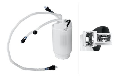 HELLA Schlingertopf Kraftstoffpumpe für VW Touareg (7LA, 7L6, 7L7)