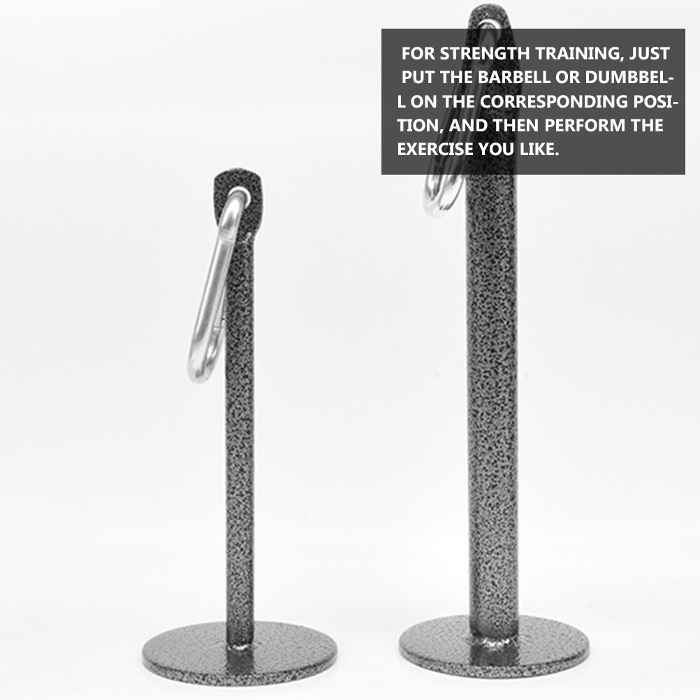 Supporto Manubri Sollevamento Pesi Rack Fitness Grip per Braccio Esercizio Pesi Vassoio foto 2