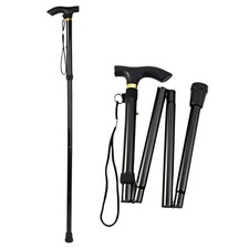 Folding Walking Cane for Seniors Adjustable Lightweight Aluminum Travel Cane