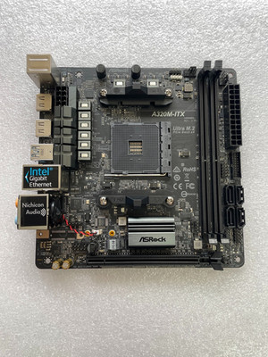 FOR ASROCK A320M-ITX AMD AM4 DDR4*2 32GB HDMI 1.4 Mini-ITX Motherboard Test OK