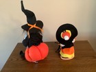 Annalee Candy Corn Witch & Witch on a Pumpkin. (Lot of 2). — photo 2