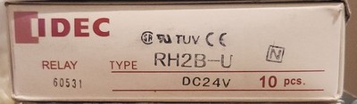 IDEC RH2B-U-DC24V General Purpose Relay lot of 11 relays
