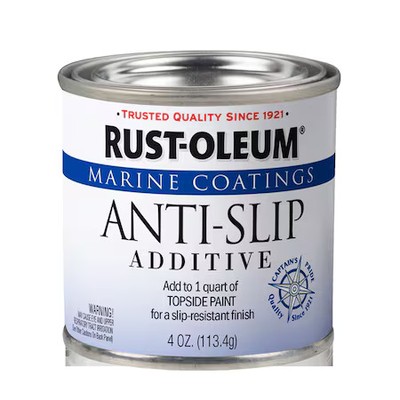 Rust-Oleum 207009 Marine Coatings Anti-Slip Additive, Clear, Half Pint