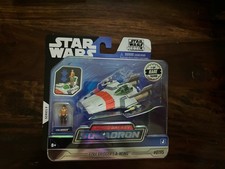 Star Wars Rebels Micro Galaxy Squadron  0195 Ezra Bridger's A-Wing Jazwares 2025