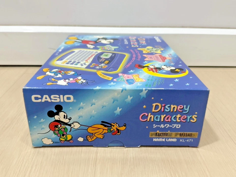 Disney Characters Casio KL-471 Name Land Seal Word Processor New Open Box RARE - Image 3 of 4