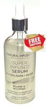 Super Infused Serum with Collagen + Silver * Plump & Nourish * 3.38 fl oz