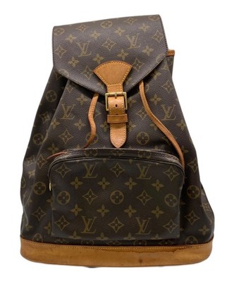 LOUIS VUITTON Monogram Montsouris GM M51135 Backpack Women's Auth