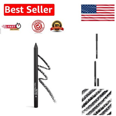 Precision Black Kohl Eyeliner - Soft Creamy Texture for Effortless Application