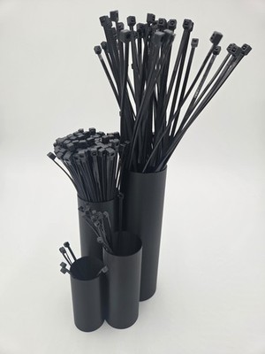 Zip Tie Holder Organizer Freestanding | Cable Tie Dispenser for Toolbox Workbenc