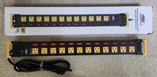 CRST 12 Outlets Heavy Duty Power Strip 1875W Surge Protector 15A Circuit Breaker