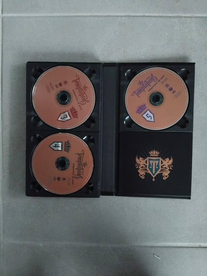 The Temptations - Emperors Of Soul - 1994 - Mowtown - 5 Disc Set CD Long Box - Image 4 of 4
