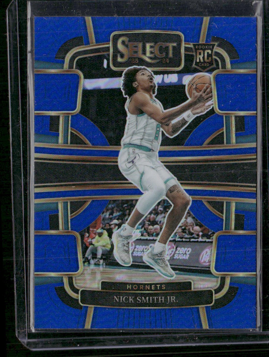 2023-24 Panini Select #89 Nick Smith Jr. Blue Prizms