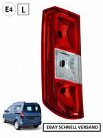 Heckleuchte RüCkleuchte RüCklicht FüR Dacia Dokker 11/2012 Links Fahrerseite