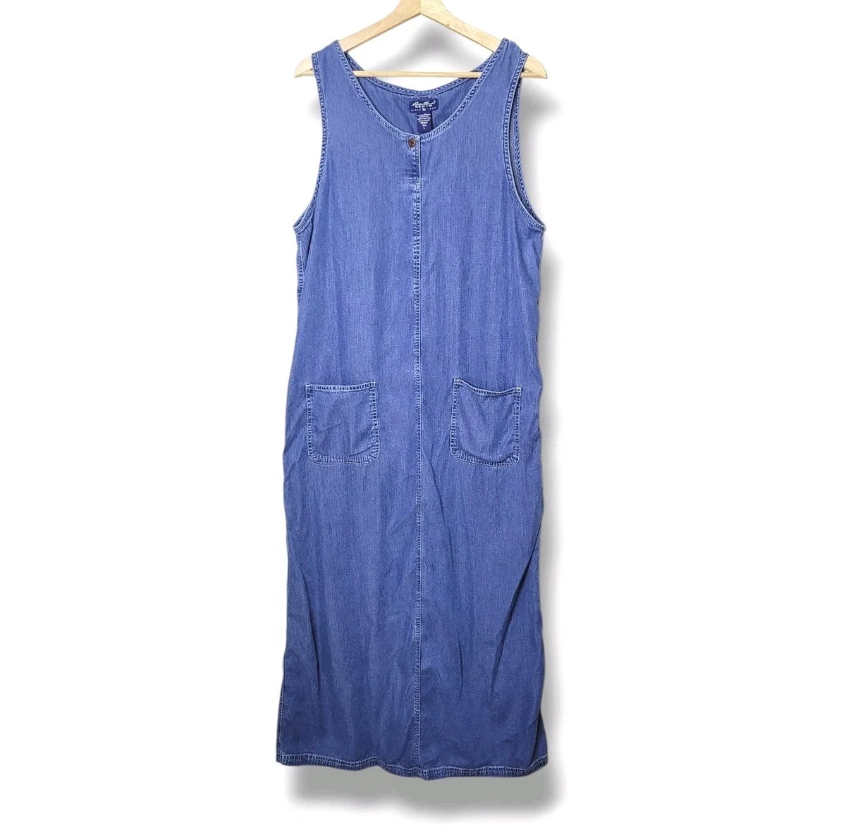 white christmas dresses Vintage Charm Denim Dress – Sara Bauer Boutique main image 0