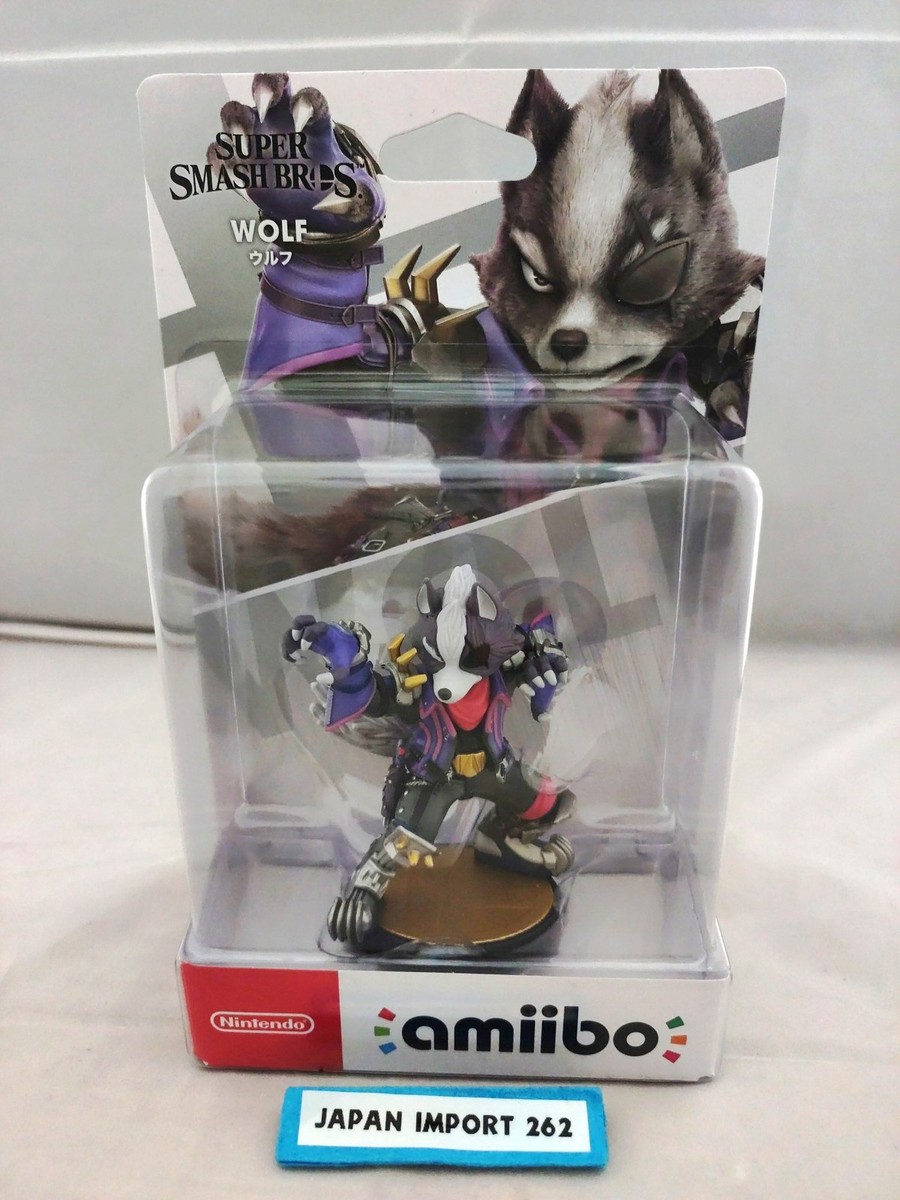 amiibo Wolf (SSB Super Smash Bros. series) Star Fox Japan N2 | eBay