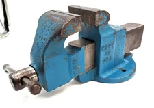 Morgan Milwaukee Model 40 Machinist Vise, 4” Jaws, 6” Opening, 47 lbs.