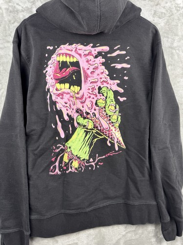 BBC Billionaire Boys Club ICE CREAM Script Spellout Graphic Hoodie Mens S/M Y2K
