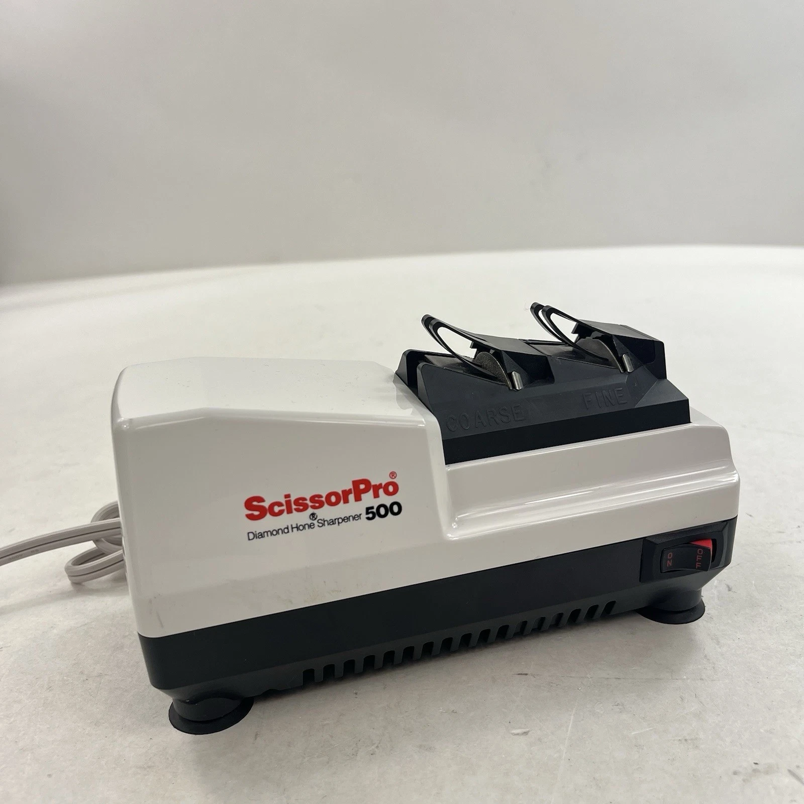 ScissorPro Diamond Hone Electric Scissors Sharpener Model 500 Scissor Pro