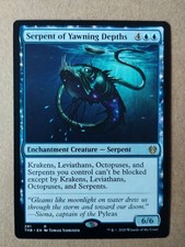 Serpent of Yawning Depths, MTG, Englisch